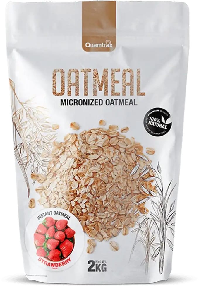 Quamtrax Nutrition Instant Oatmeal - Strawberry