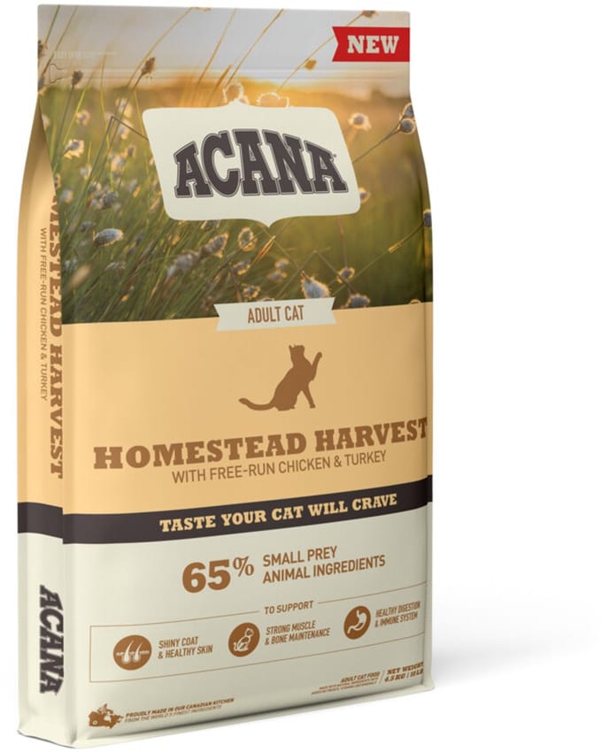 Acana - Kattenvoer - Homestead - Harvest - 2 x 4,5kg