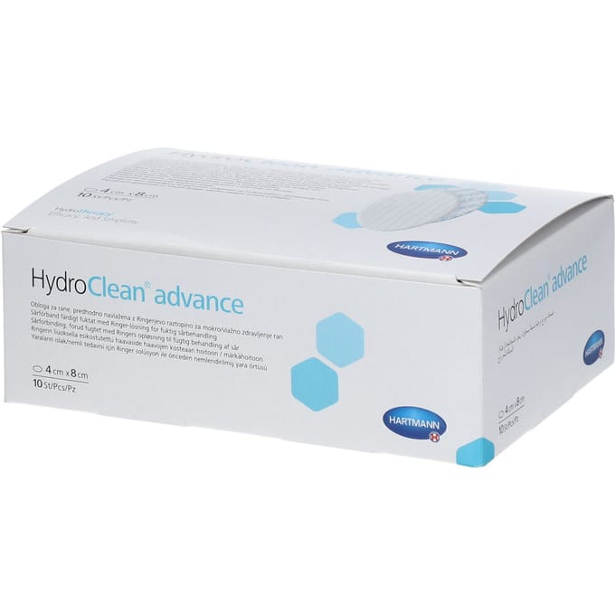 Hartmann HydroClean Advance 4 x 8 cm 10 Pleister