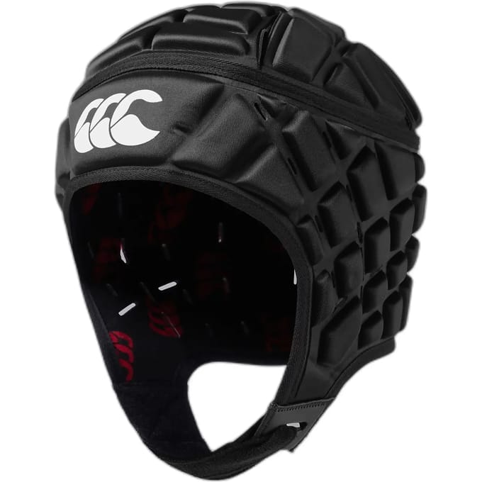 Raze rugbyhelm Senior zwart/rood - S