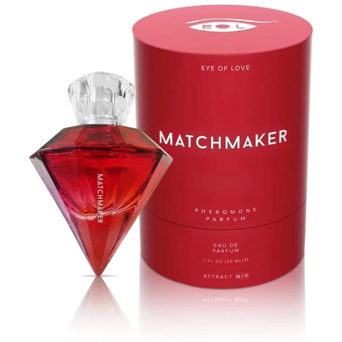 Œil d'Amour - Spray Corporel aux Phéromones Diamant Rouge pour Femmes 30 ml