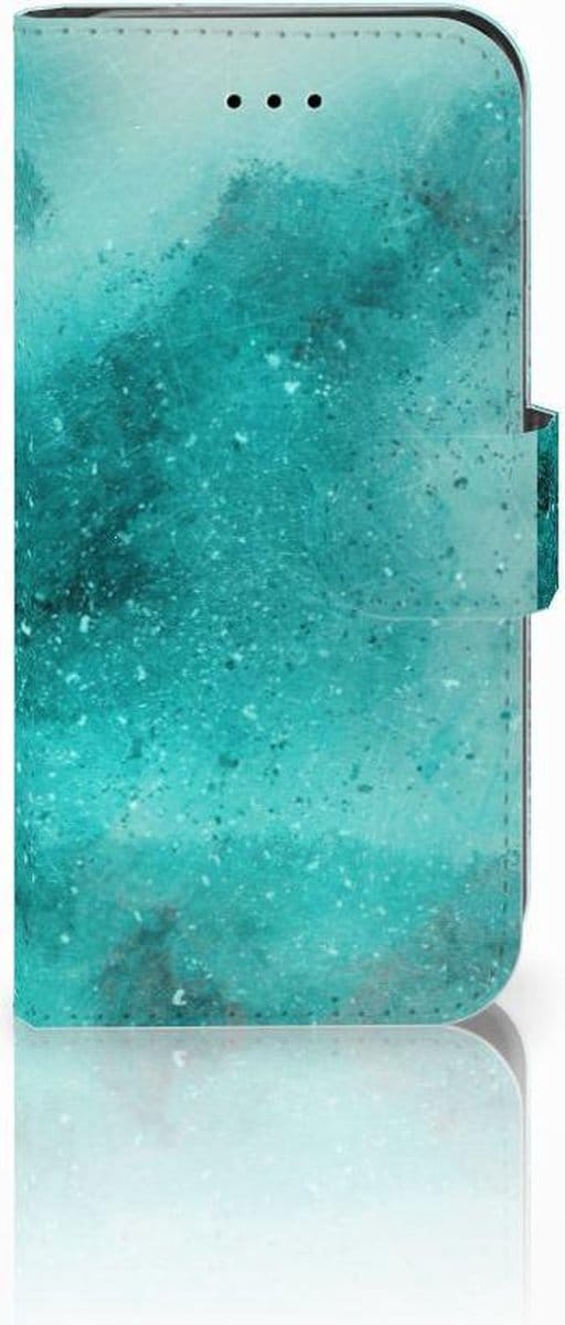 Hoesje iPhone 7 | 8 | SE (2020) | SE (2022) Painting Blue