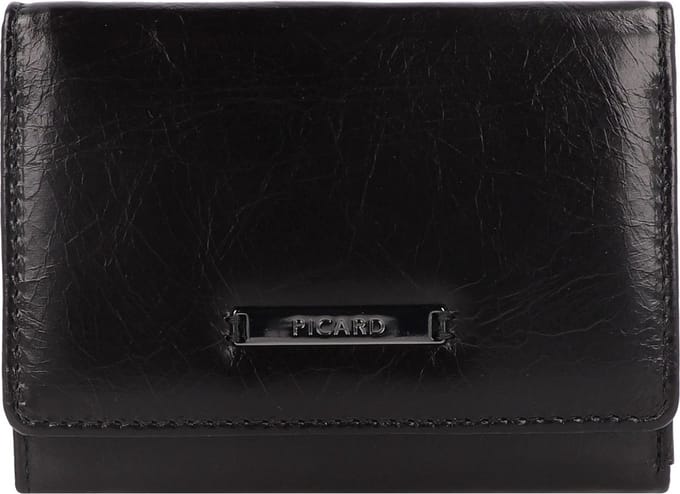 Picard Better Me 1 Portemonnee Leer 12.5 cm - Dames - Horizontaal - schwarz