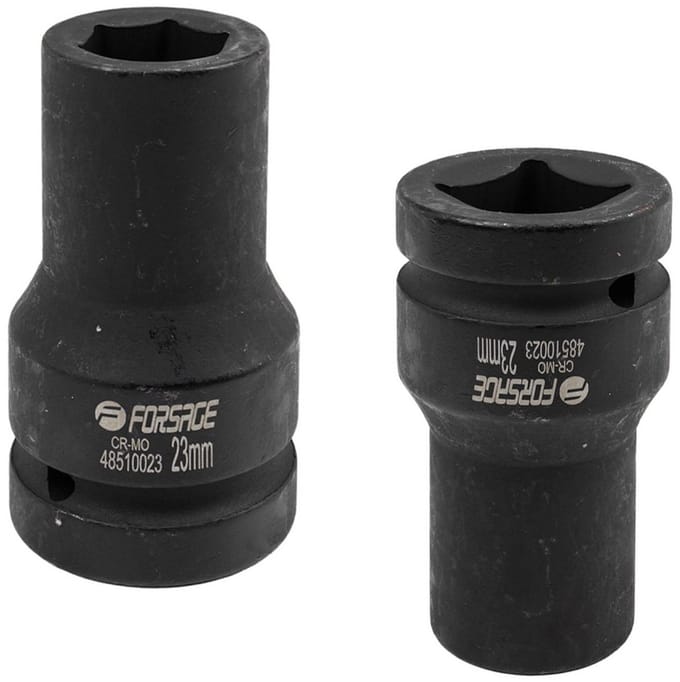 Forsage - Diepe Impactdop - 23mm - Zeskant - 1 Inch