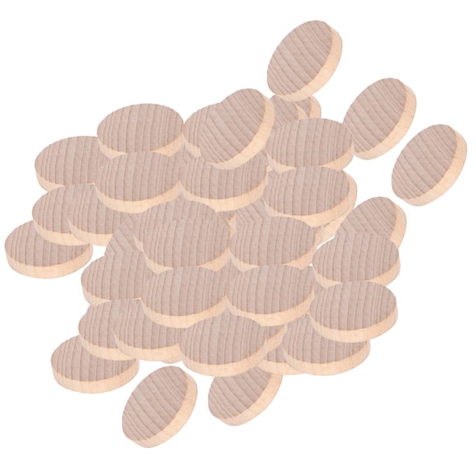 100 Stuks Blanco Houten Schijven Houten Knutselwerk DIY Decoratie Maker Handgemaakte Accessoires(5 cm ) 5cm / 2in