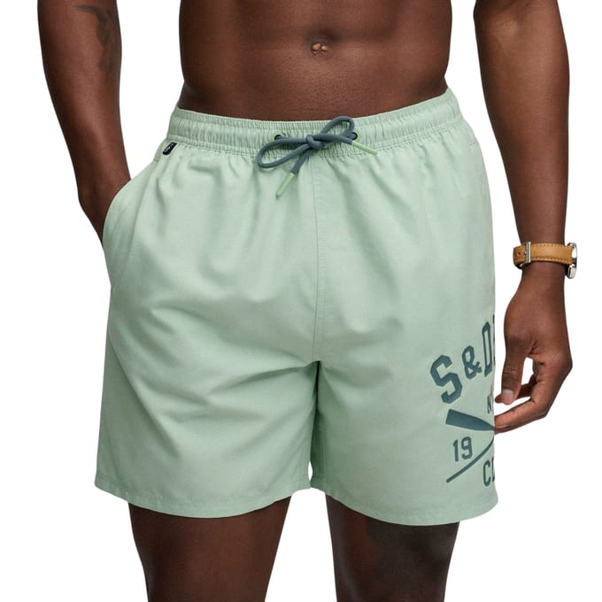 Superdry - Heren - Bedrukte Logo Zwembroeken