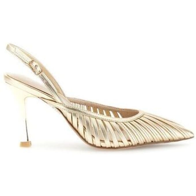 Pumps Café Noir NA9034-L002 PLATINO
