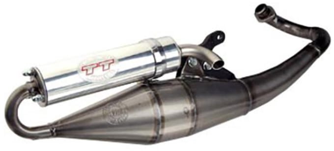 Uitlaat Leovince voor Scooter Piaggio 50 Fly vanaf 2005 4065 / Hand Made TT Nieuw
