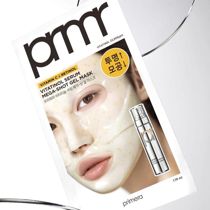 [eerste] Vitatinol Serum Mega-Shot Gel Mask 34g*5EA white