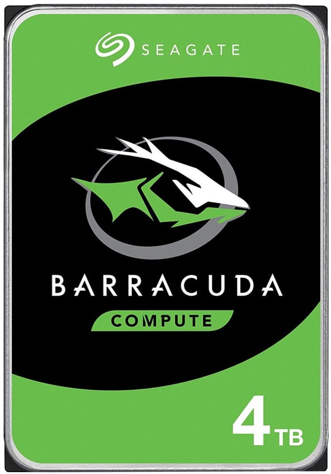 Seagate Barracuda - Interne harde schijf - Desktop HDD - 3.5 inch - 4 TB