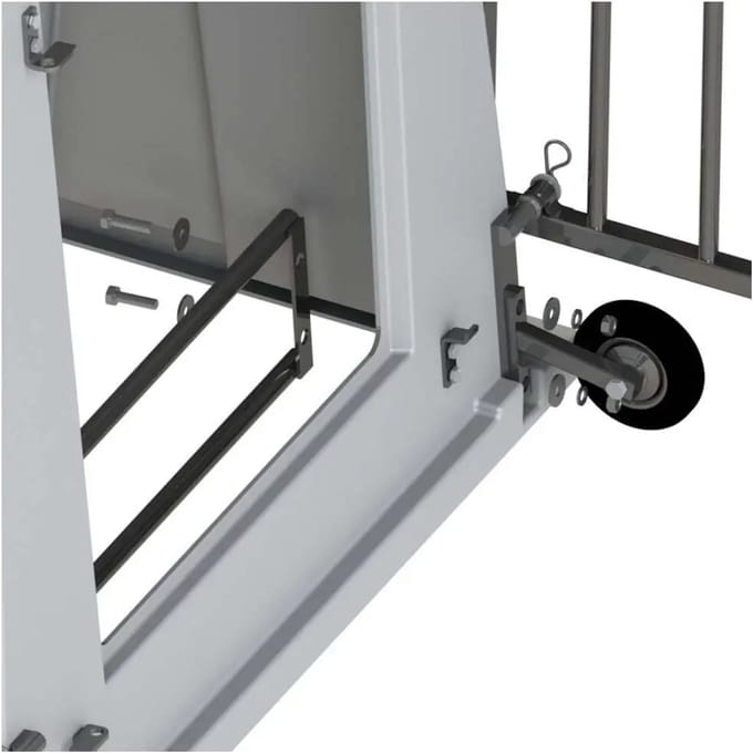 Houten drempel Kerbl CalfHouse Premium XL