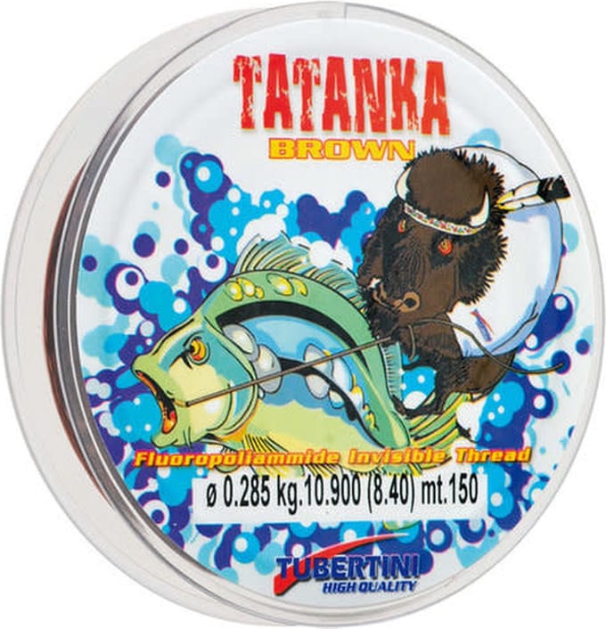 Tubertini Nylon Tatanka Brown 150m - Maat : 0.148mm