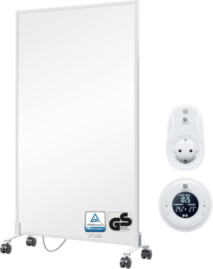 Infraroodverwarming 800 Watt - Energiebesparend en Mobiel