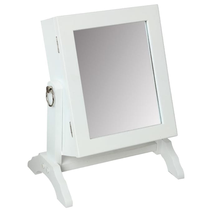 Tafel sieradenkast met spiegel