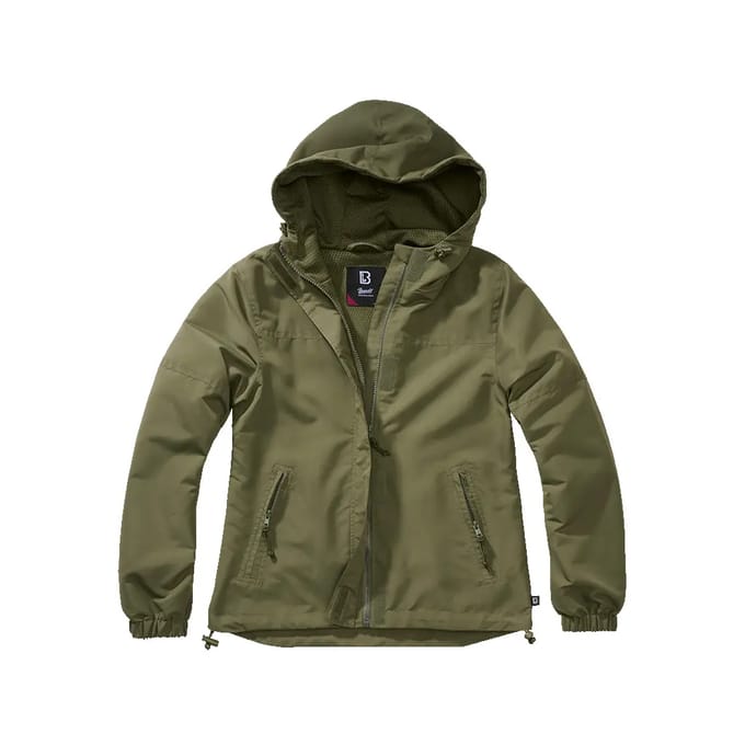 Brandit - Summer Frontzip Windbreaker jacket - XXL - Olijfgroen