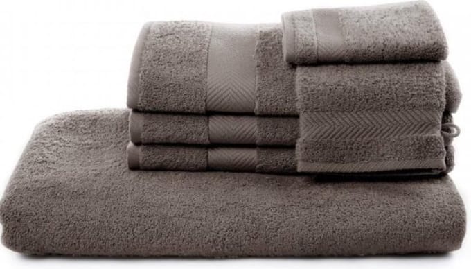 Casilin Royal Touch - Badlaken - Stone - 90 x 170 cm