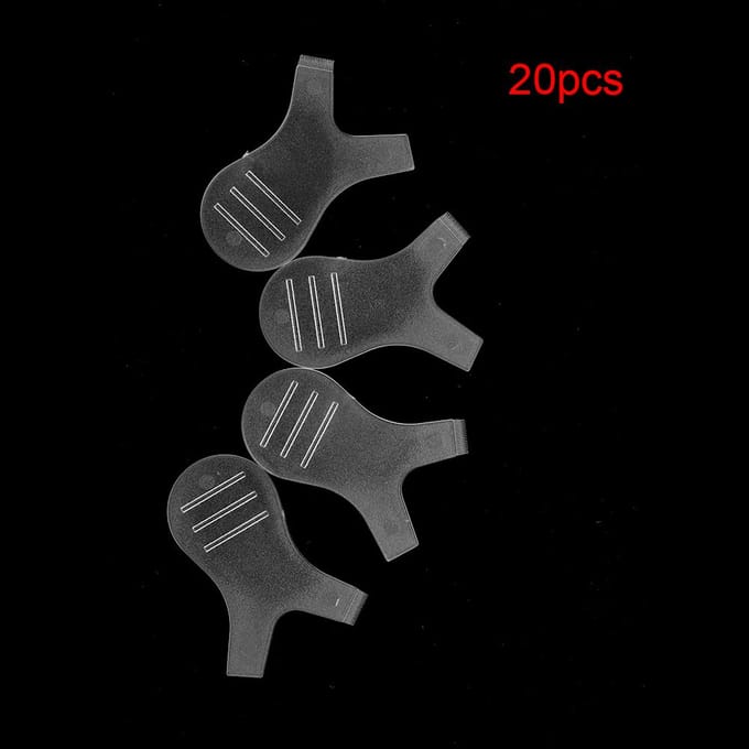 20 Stuks Professionele Wimperlift Tool Borstel y vorm Lash Perm Lifting wit