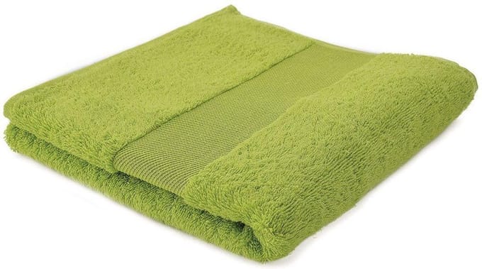 Arowell Badhanddoek Badlaken 100 x 50 cm - 500 Gram - Lichtgroen - 5 stuks