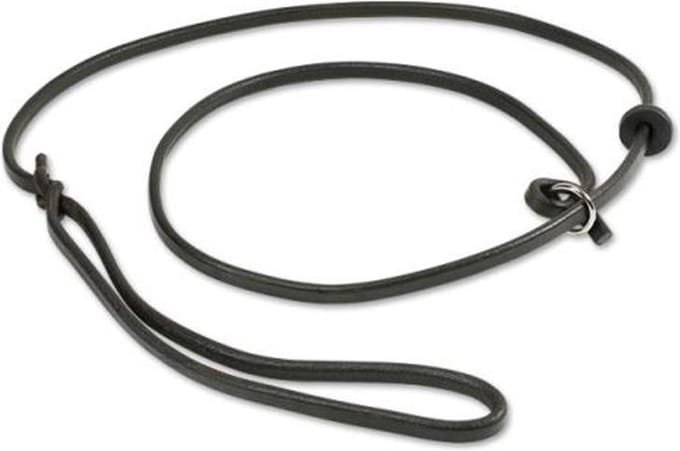 Lederen moxonlijn bruin 6mm - 150cm