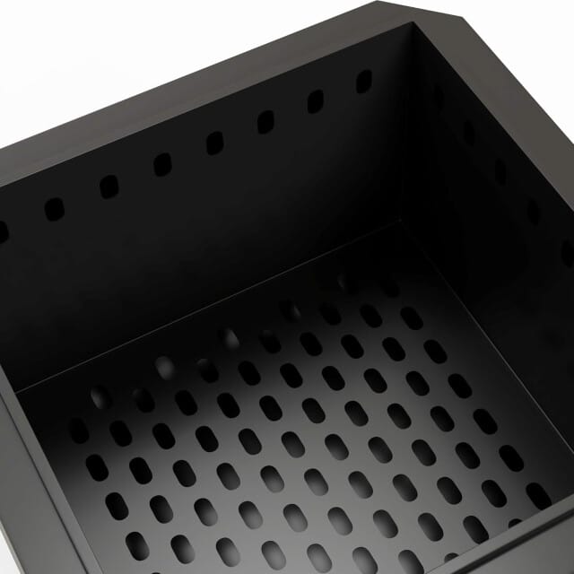 4goodz Outsunny vuurkorf incl. aspook 48x48x41 cm -