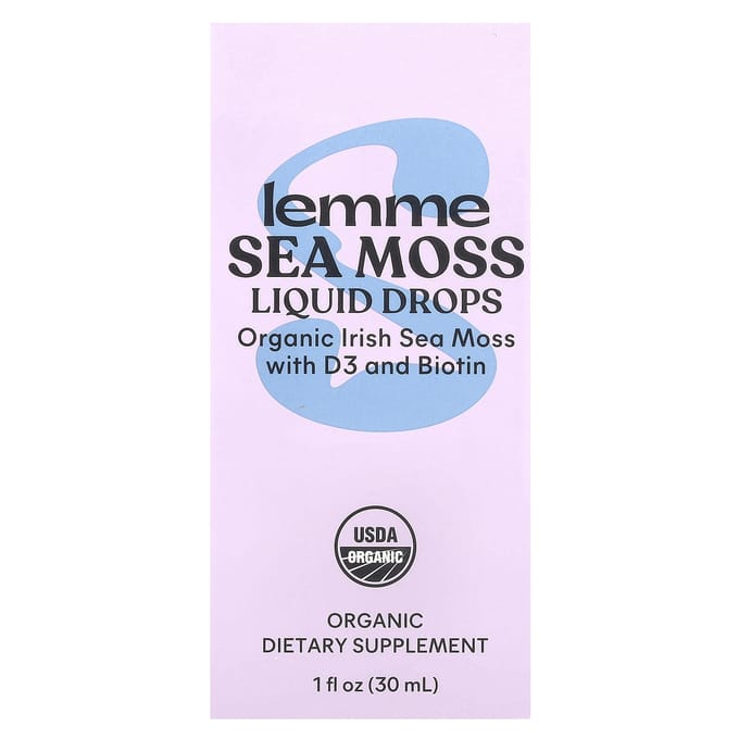 Biologische Zeemos Vloeibare Druppels, 30 ml(1 fl oz) white