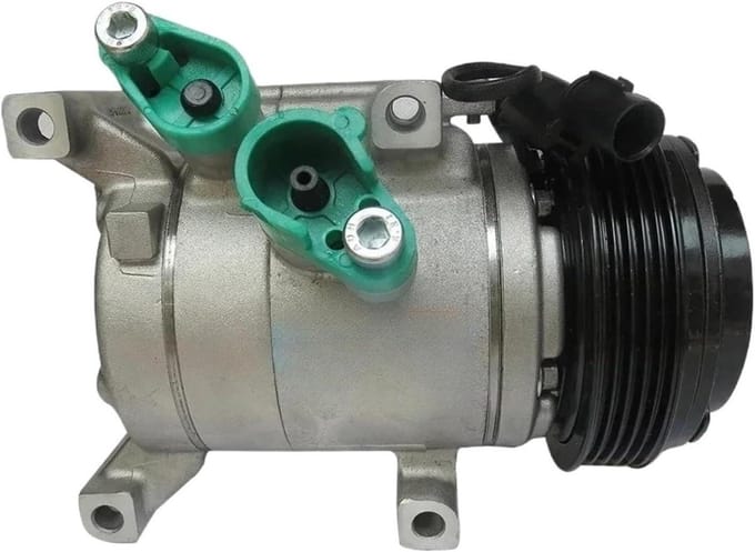 Airconditioning Compressor - Auto Koeling - Klimaatregeling Auto - Energiebesparend Ontwerp - Directe Vervanging - Zilver