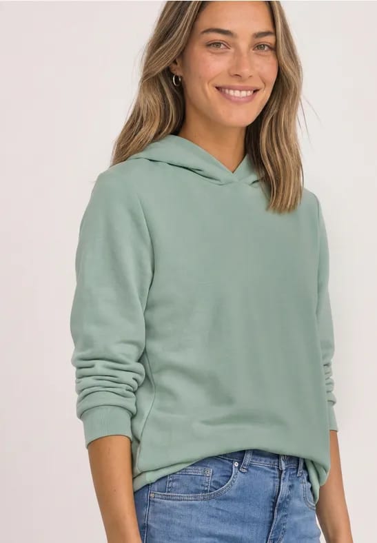 Sweatshirt met lange mouwen en capuchon