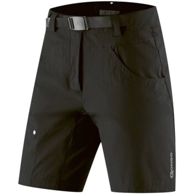 Gonso Fietsbroek Mira Dames Polyamide Zwart Maat 44