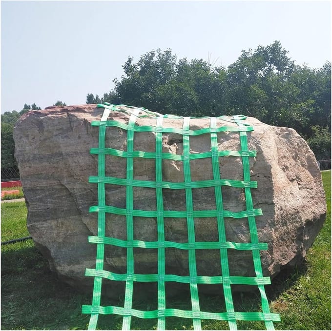 Klimnet Kinderen - Speelnet Outdoor - Buiten Spelen - Hoge Gewichtscapaciteit - 2 x 2 Meter - Groen