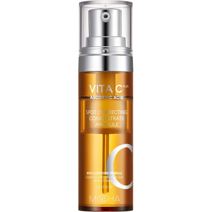 [MISSHA] Vita C Plus Spot Correcting Concentrate Ampoule 15g 1pc + Sample Gifts gray