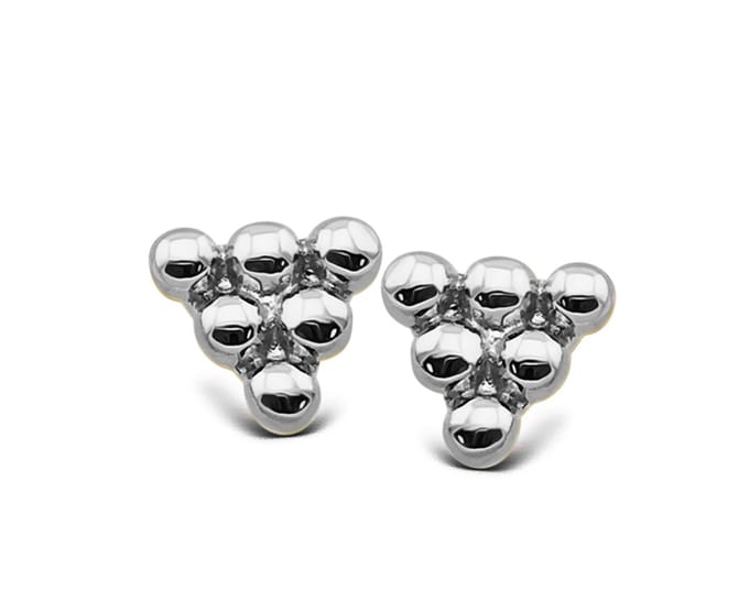 Oorbellen Balletjes Zilver JE025S