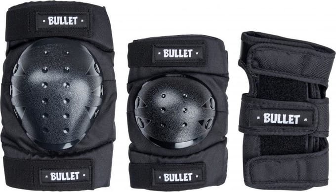 Bullet Triple Padset Combo 3-Delige Beschermset / Valbescherming - Volwassenen - L