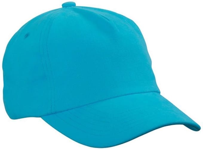 Myrtle Beach Volwassenen Unisex 5 Panel Cap (Pacifisch Blauw)