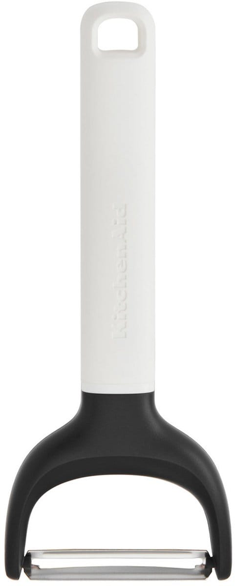 Dunschiller, Y-vorm, 17,5 cm, Kunststof/RVS, Wit - KitchenAid