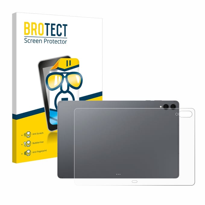 BROTECT - Screenprotector voor Samsung Galaxy Tab S11 Ultra (Achterkant) - Folie Beschermfolie transparant
