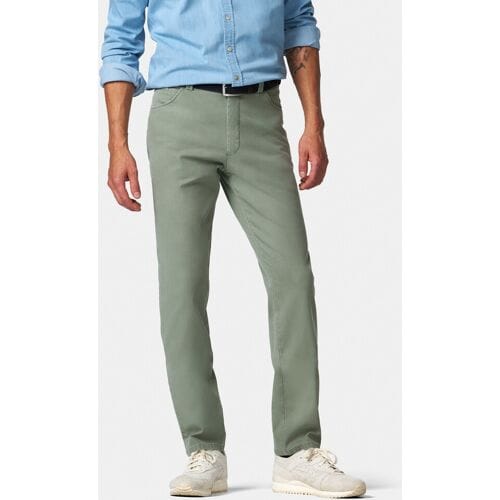 Meyer Broek Dublin Active Flex Super Microstructure 2-Way Stretch Sage Green / male