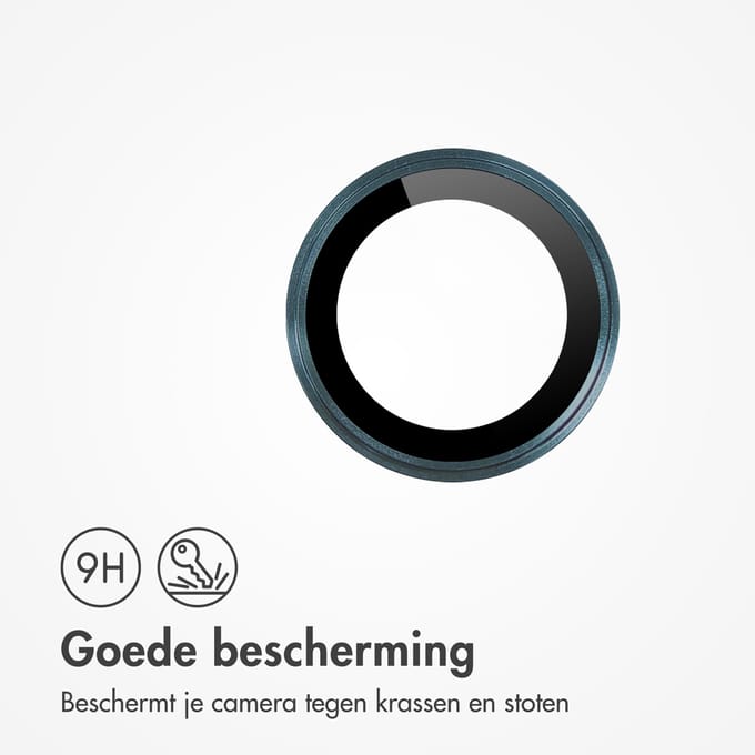 imoshion Camera Lens Protector - Geschikt geschikt voor Apple iPhone 17 Air - 2 Pack - Blue Grey