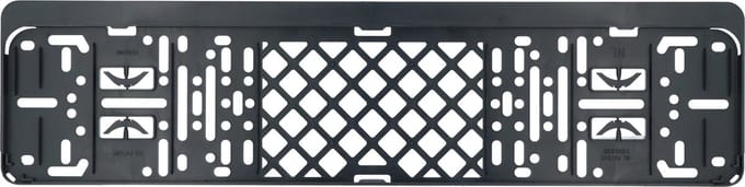 Carpoint Kentekenplaathouder Kliksysteem & Tekstrand 52 X 11 Cm
