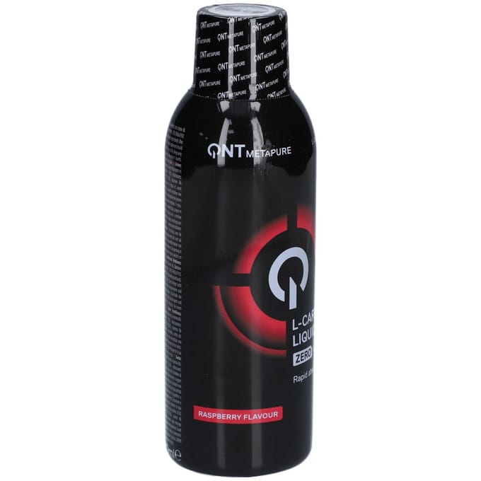 QNT Metapure L-Carnitine Liquid 6000 (500ml) Raspberry - Dieet & Gewichtsbeheersing - L-Carnitine