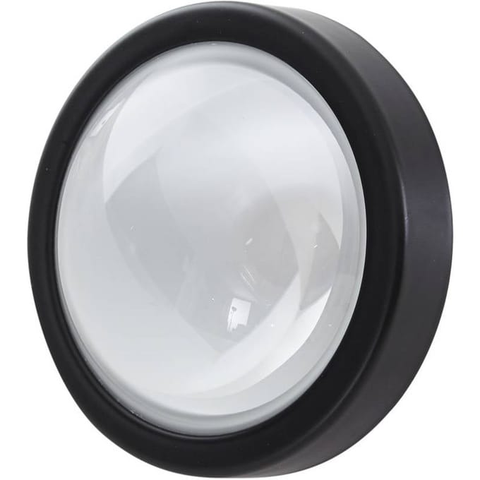 Lindby LED lamp, GX53 4,8W, 3.000K, zwart, Ø 7,5 cm