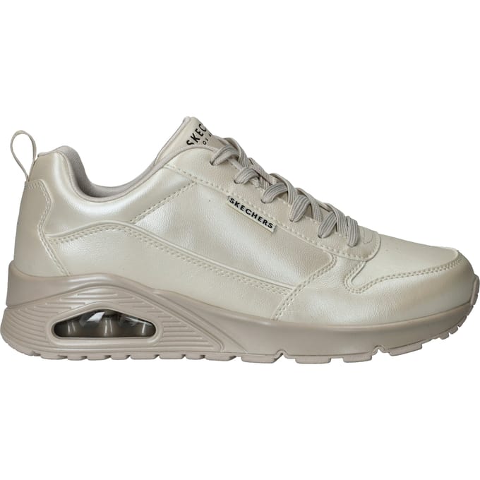 Skechers Uno - Galactic Gal Dames Sneakers - Gebroken wit