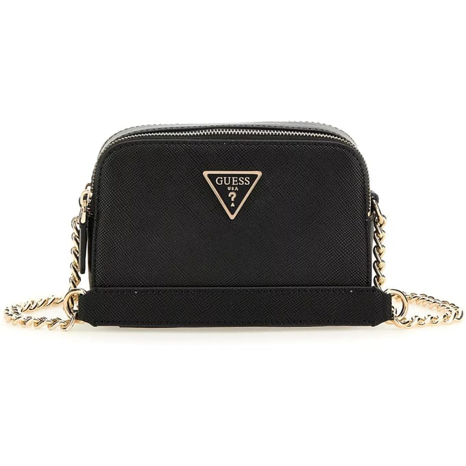 GUESS Schoudertas Avondtas Noelle Crossbody Camera Black Zwart
