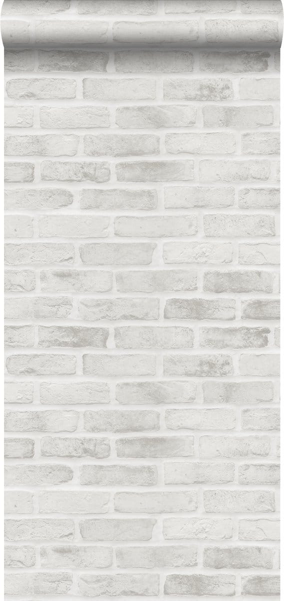 Walls4You behang steen lichtgrijs - 935325 - 0,53 x 10,05 m