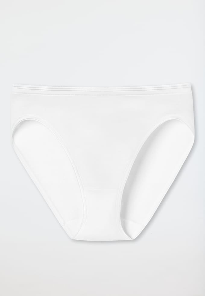Schiesser Luxury Rio Dames Slip - Wit - Maat 44