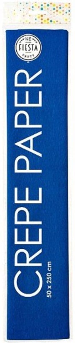 Wefiesta Crêpepapier 250 X 50 Cm Blauw