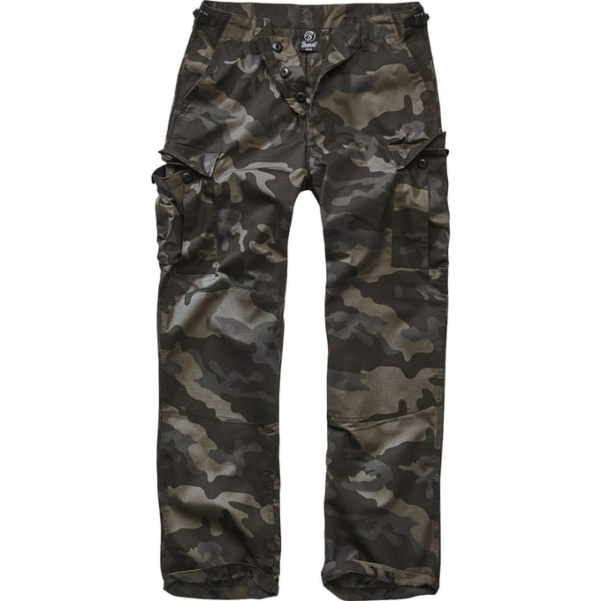 Brandit Cargobroek - BDU Ripstop Trouser - S tot 5XL - voor Mannen - dark camo