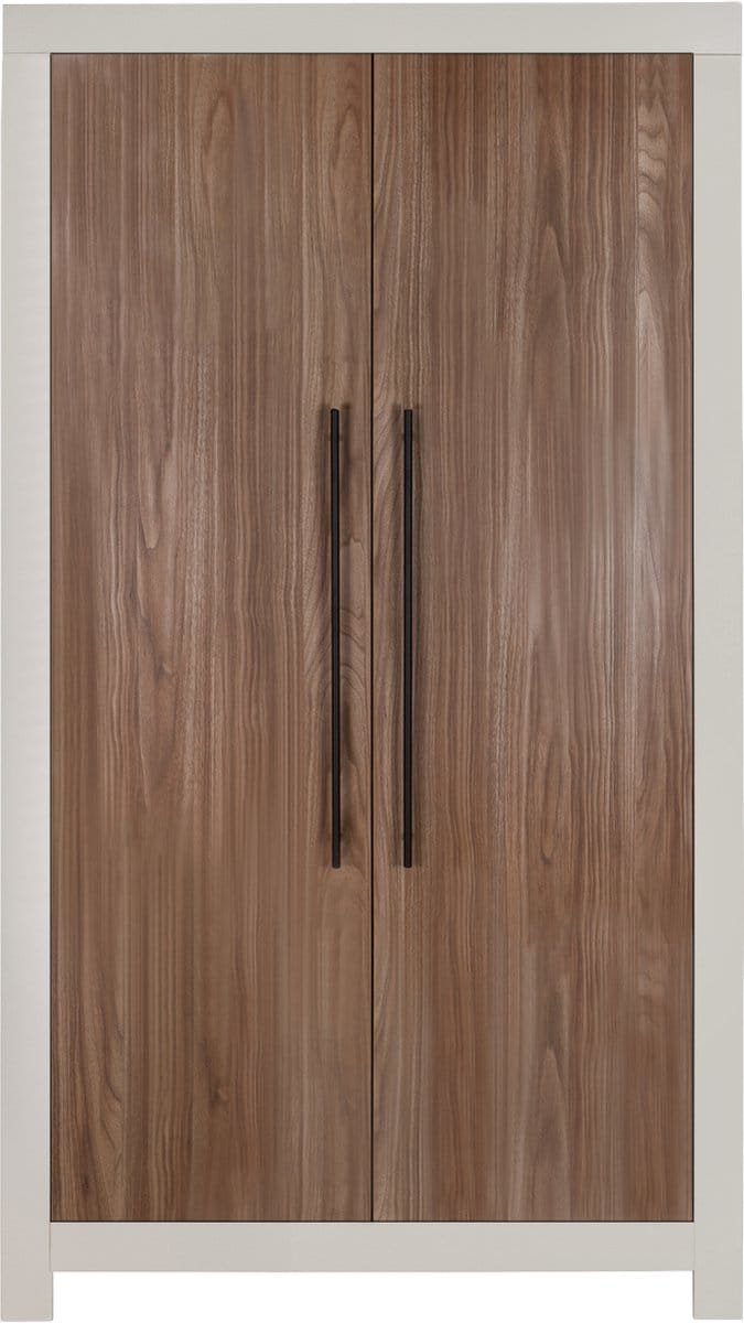 Europe Baby Vittoria III Kledingkast 2-Deurs - Cashmere / Walnut
