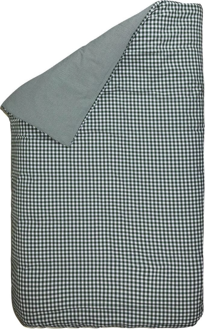 BINK Bedding Dekbedovertrek BB Donkergroen 80 x 60 (zonder sloop)