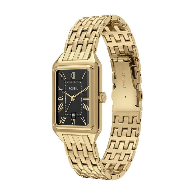 FOSSIL RAQUEL Dames Horloge 23 mm - Goudkleurig