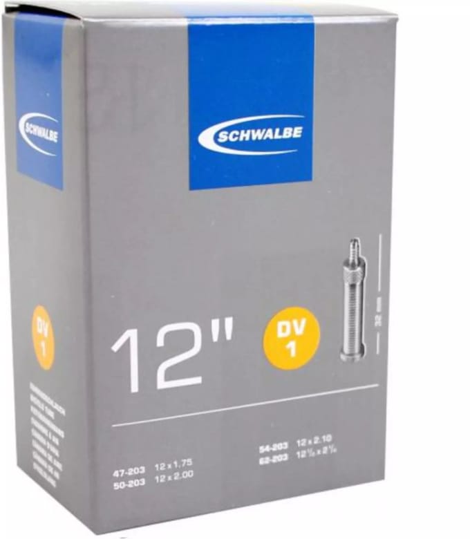 Binnenband Schwalbe DV1 12 47/62-203 - 32mm ventiel